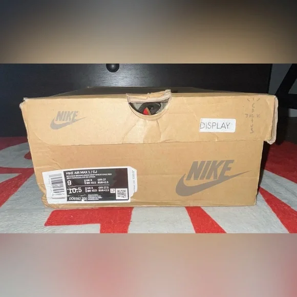 Men’s Nike Air Max 1 x Travis Scott Cactus Jack Baroque Brown Size 9 DO9392-200 - Picture 14 of 15